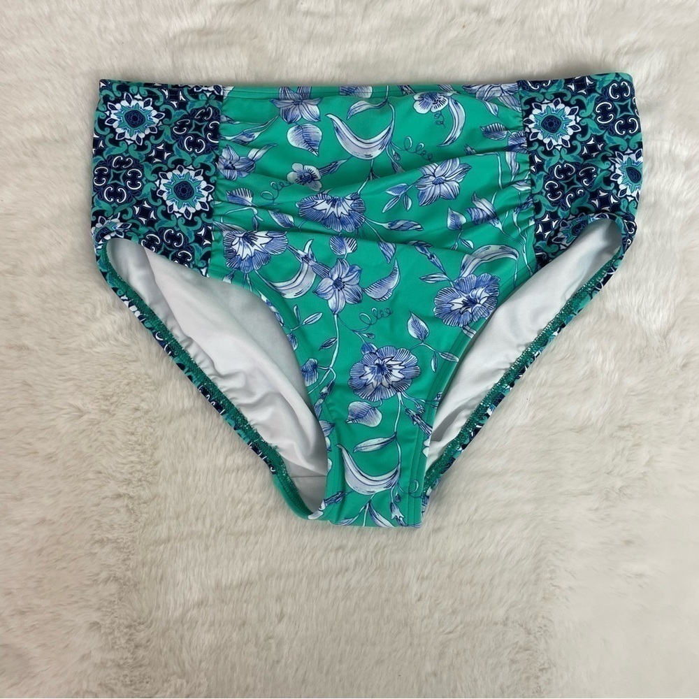 Lands' End Women's Tankini Set Top and Bottom NWOT - Picture 3 of 8